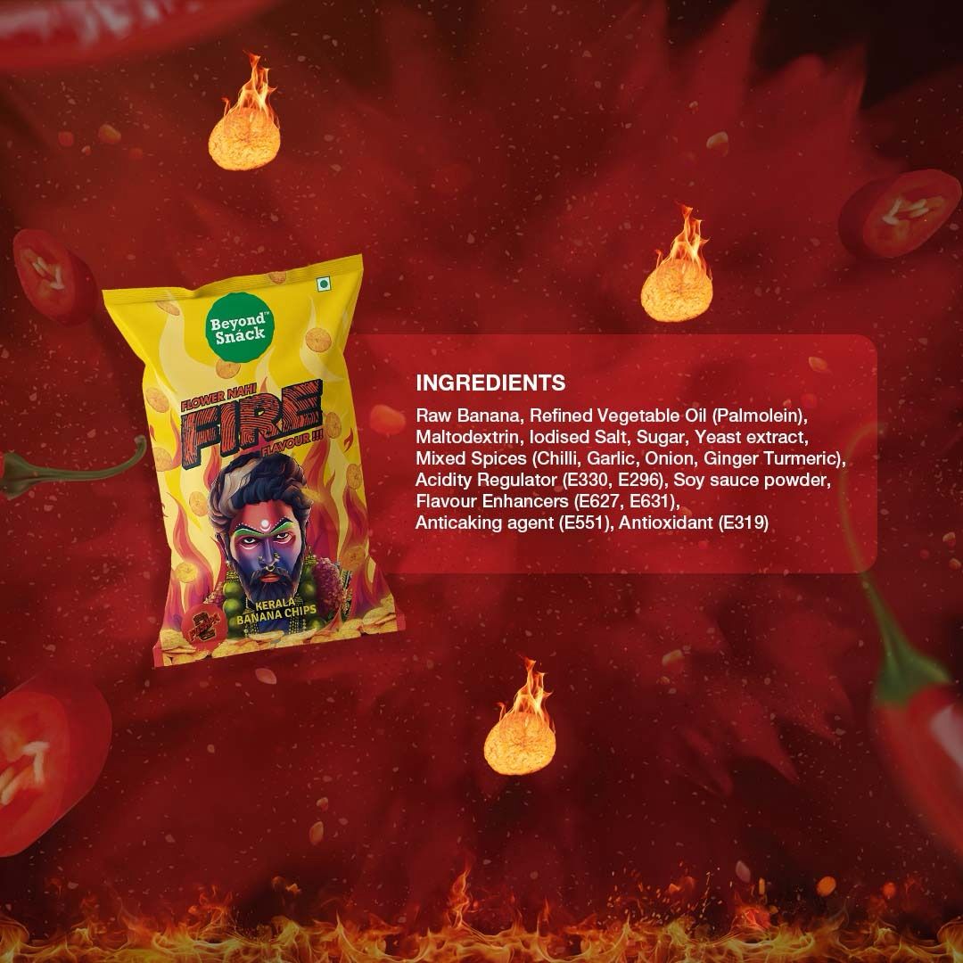 Beyond Snack X Pushpa 2 Flower Nahi Fire Flavour